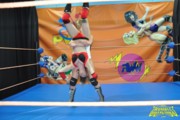 woman wrestling