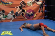 woman wrestling