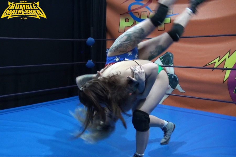 woman wrestling