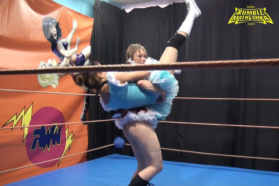 woman wrestling